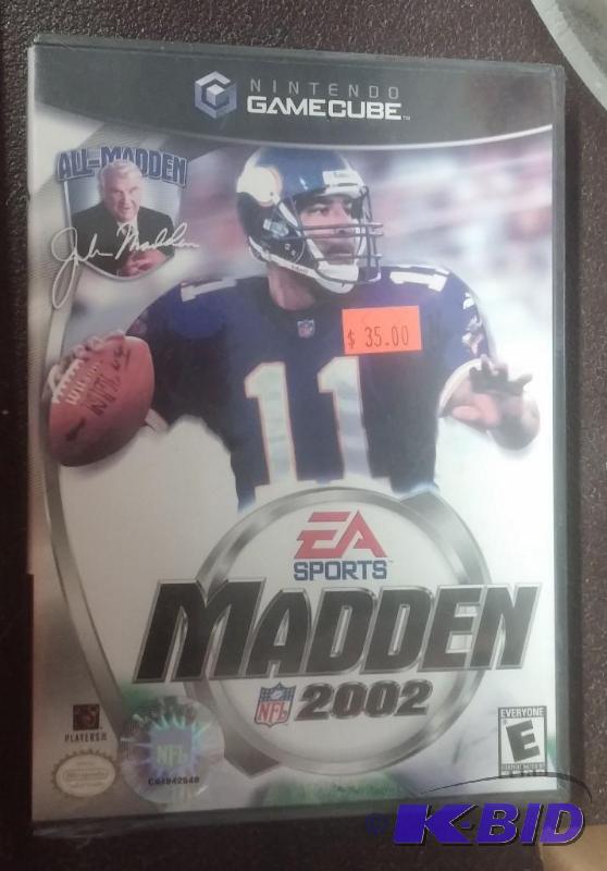 GameCube Madden 2002 Football game...
