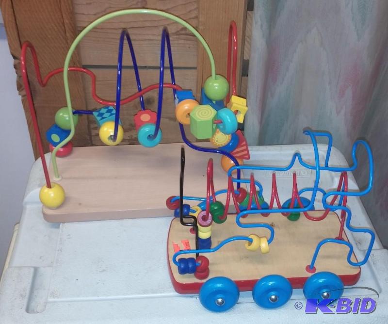 Lot of 2 infant games...