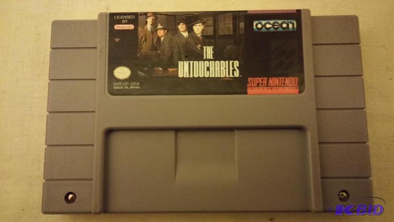 Super Nintendo Game-The Untouchables...