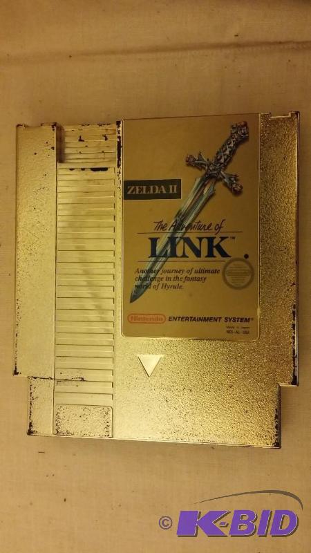 Nintendo Game-Zelda II Gold...