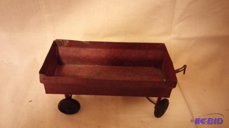 Vintage Metal Hay Wagon...