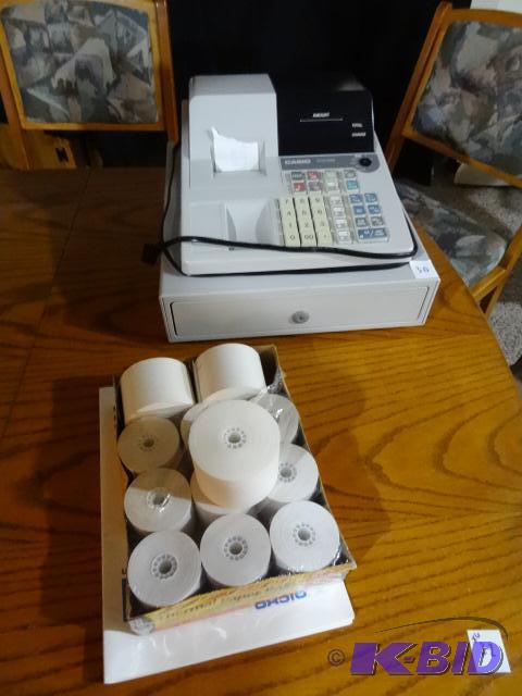 lot 30 image: Casio PCR-260 Cash Register...
