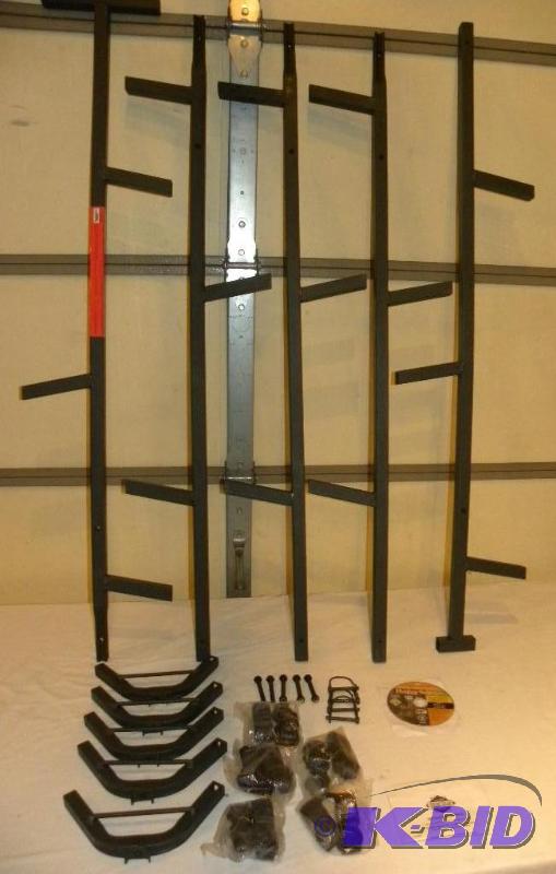 lot 56 image: 20 Climbing Stick, steel construction, five ...