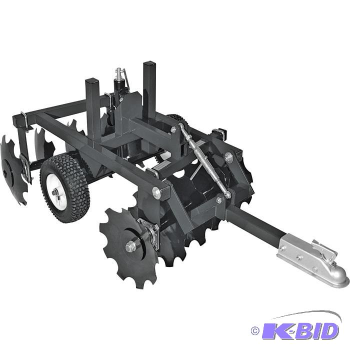 lot 80 image: Field Tuff ATV Disk Harrow Missing Parts, 2 x...