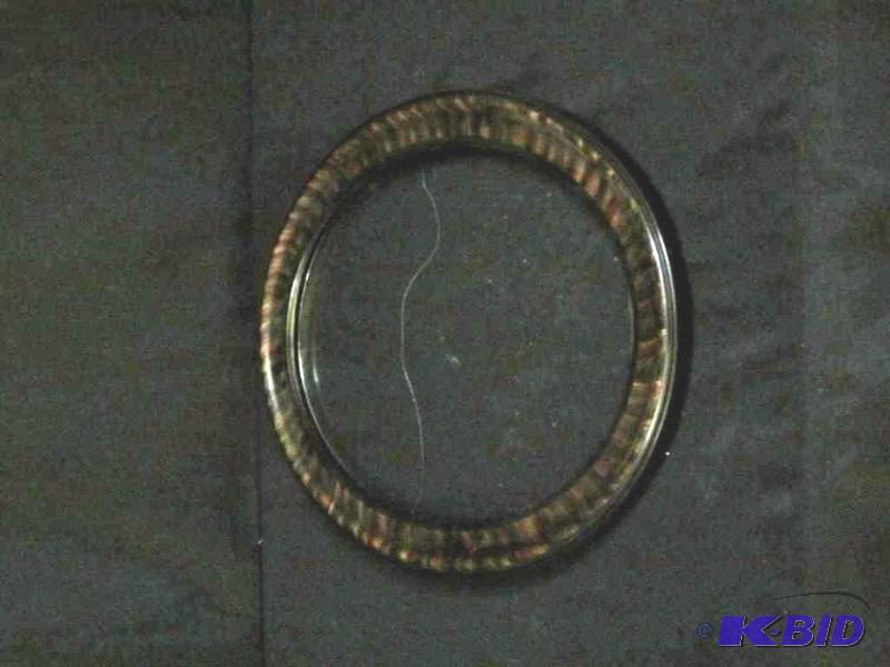 Tiger Wood Bubble Glass Picture Frame