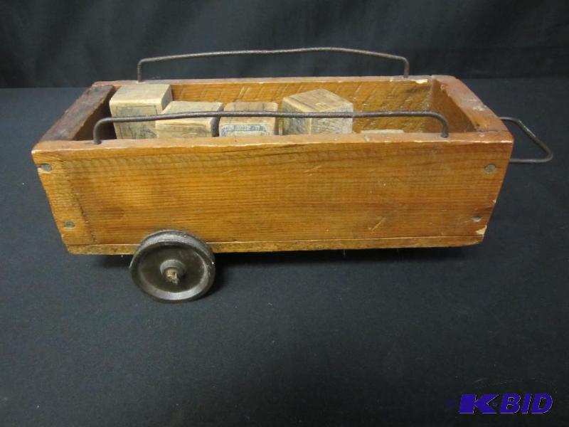 Vintage wood Blocks
