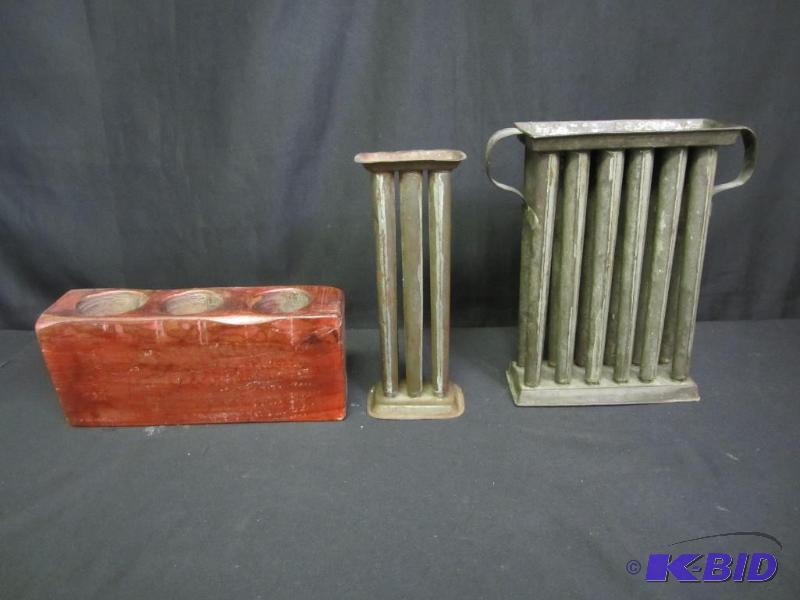 Vintage Candle Molds