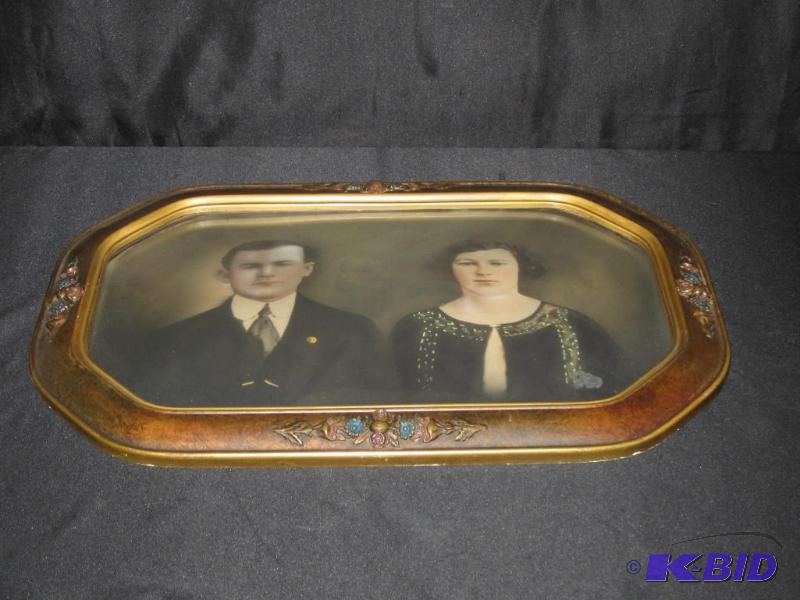 Bubble Glass Picture Frame