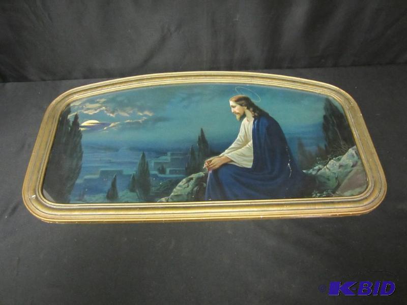 Framed Religious Print