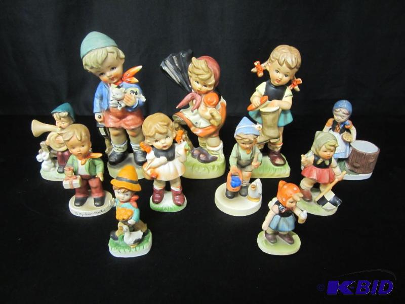 Vintage  Hand Painted Figures