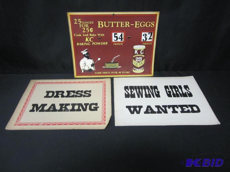 3Vintage signs
