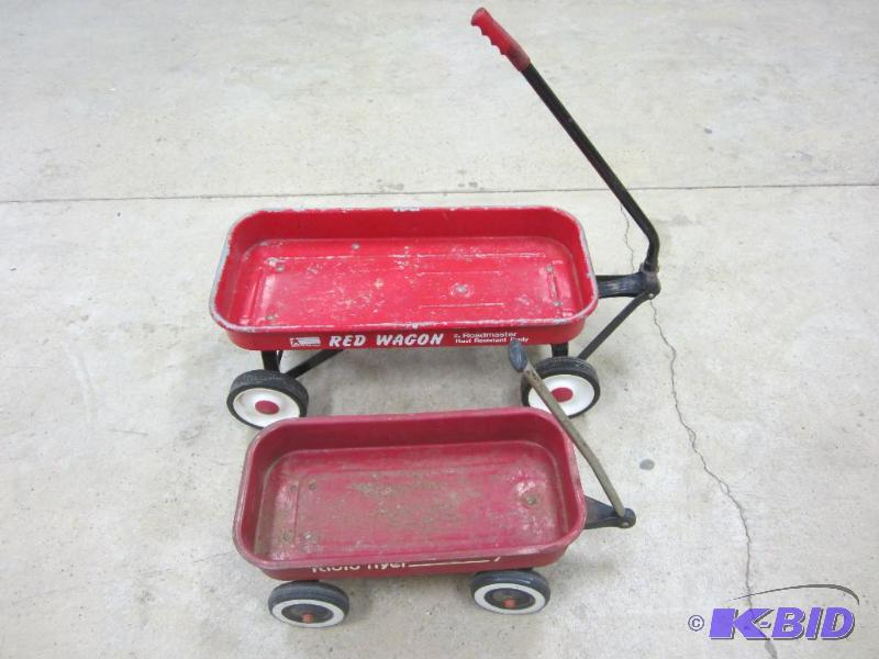 Radio flyer and REd Wagon
