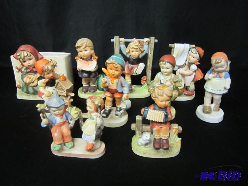 Vintage  Hand Painted Figures