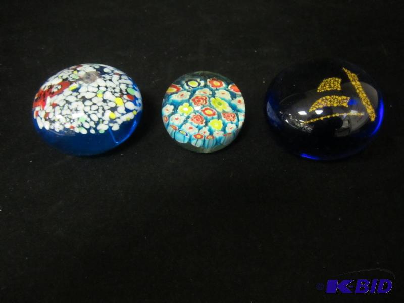 Glass Paperweights