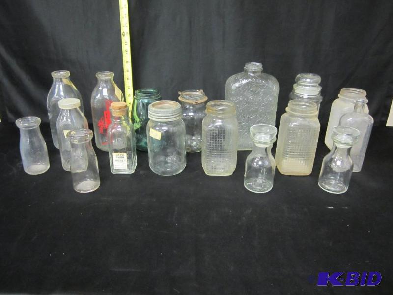 Vintage Milk Bottles and More