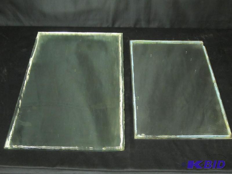 Vintage Mirrored Glass  Panels