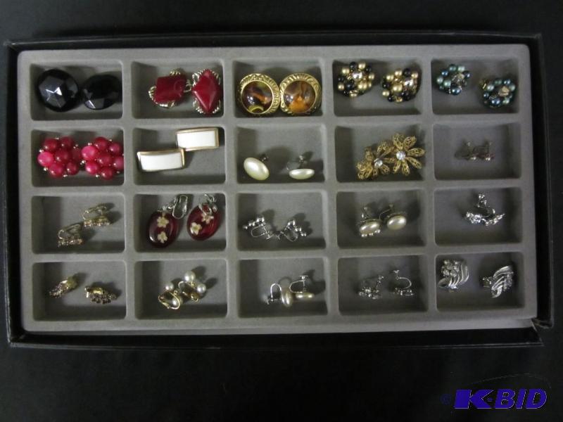 Large Lot of Costume Earrings
