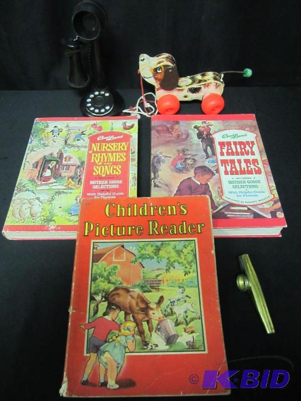 Vintage Books and Toys