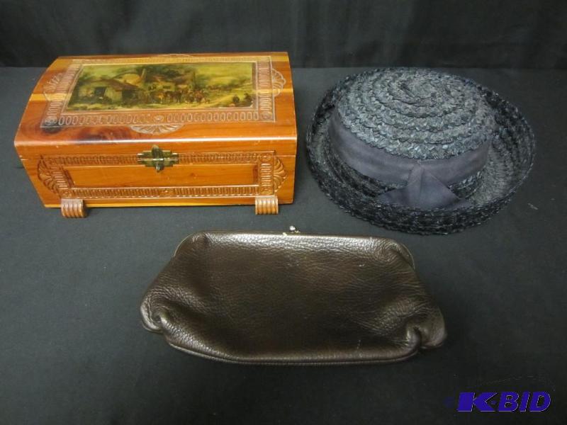 Vintage Hats and Trinket Box
