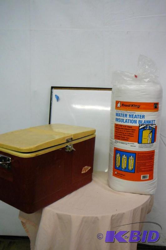Thermus&nbspcooler , Frost King water heater...