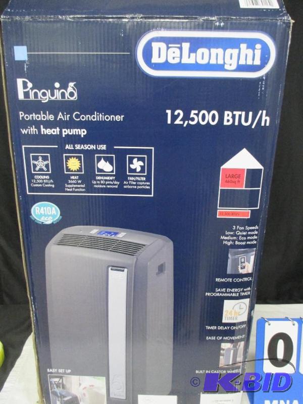 lot 11 image: Delonghi  Portable Air conditioner with Heat Pump