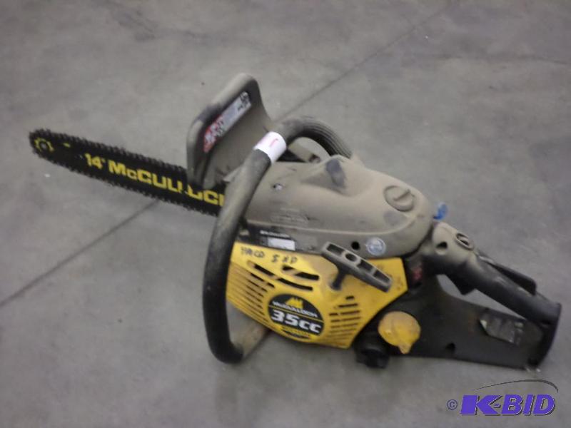 McCulloch MCC1435A 14&quot 35cc Chainsaw...
