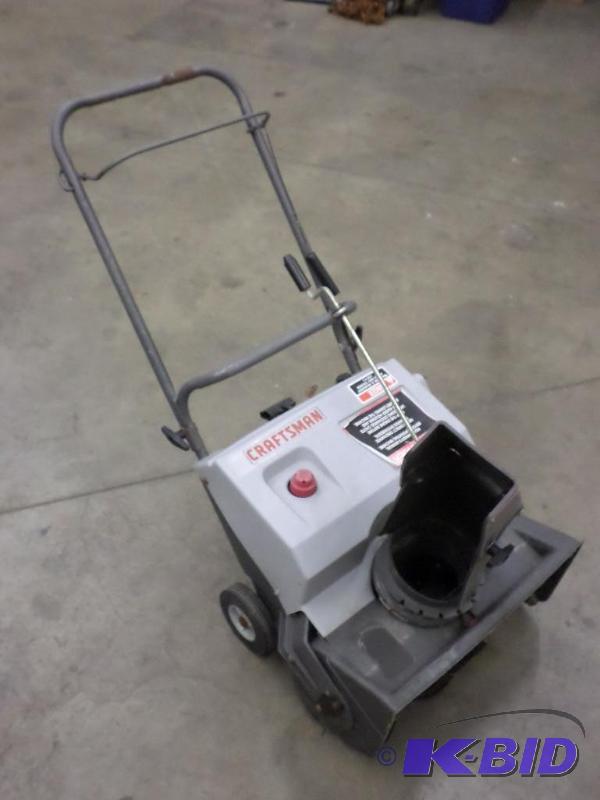 Craftsman 3HP Electric Start 20&quot Snowblo...
