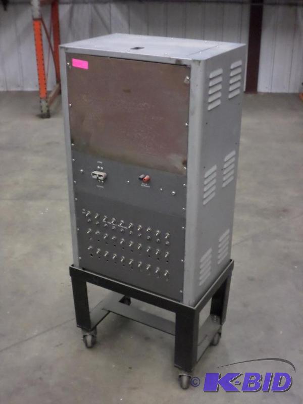 Commercial Power Supply Test Unit On Steel Ca...