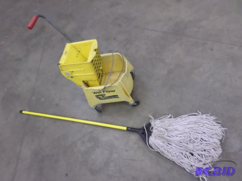 Mop Bucket With Mop...