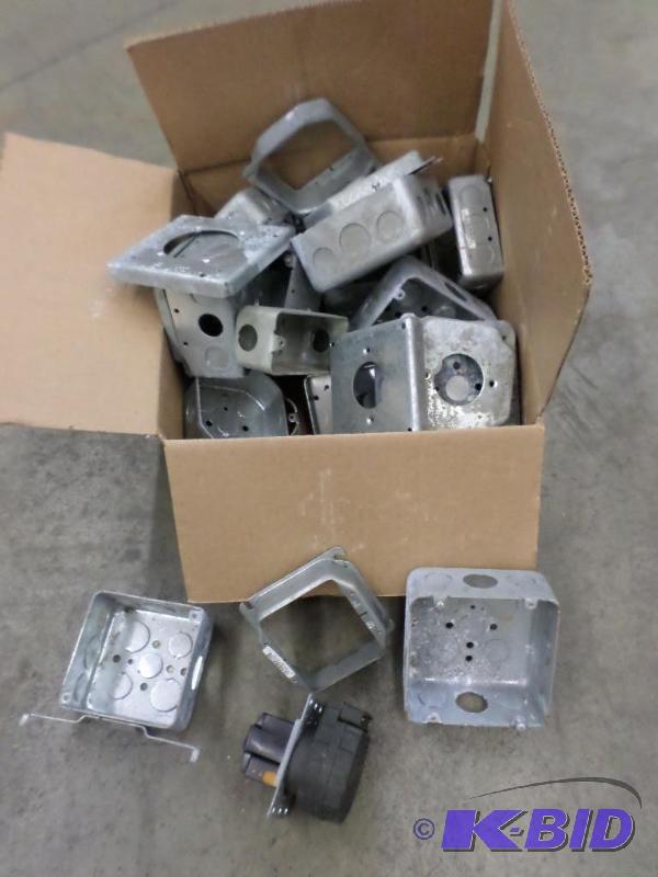 Box Of Misc Electrical...