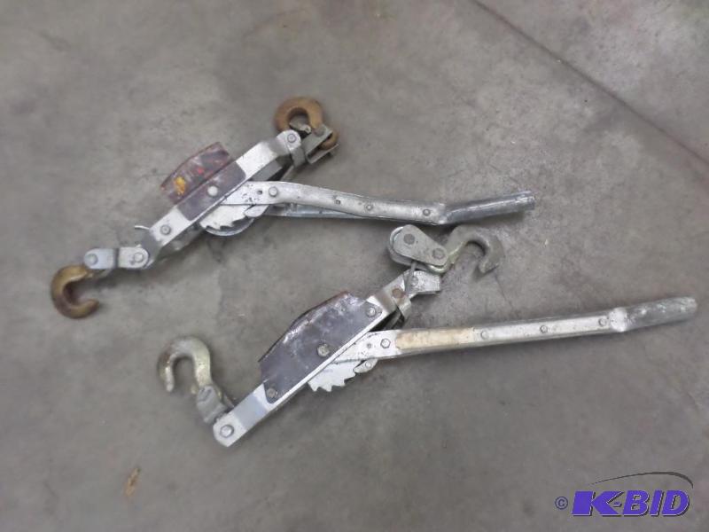 (2) Cable Pullers...