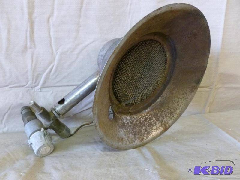 lot 108 image: Sunflower propane gas heater head....