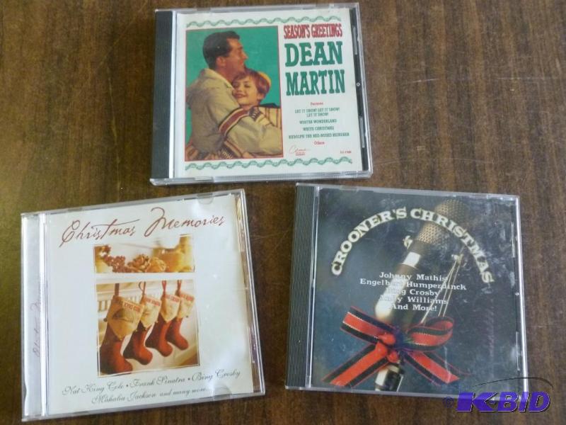 lot 168 image: Lot of three good Christmas music cds....