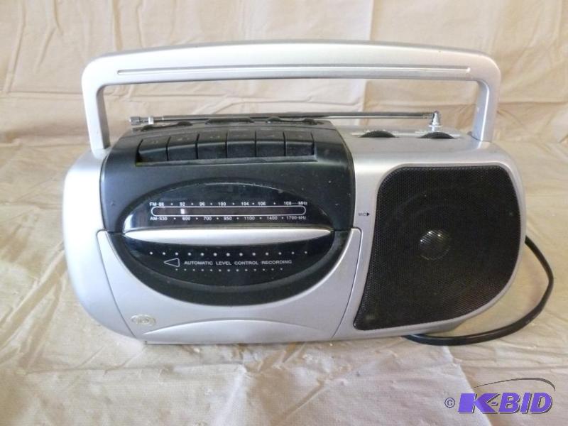 lot 74 image: Durabrand AMFM radio cassette recorder model...