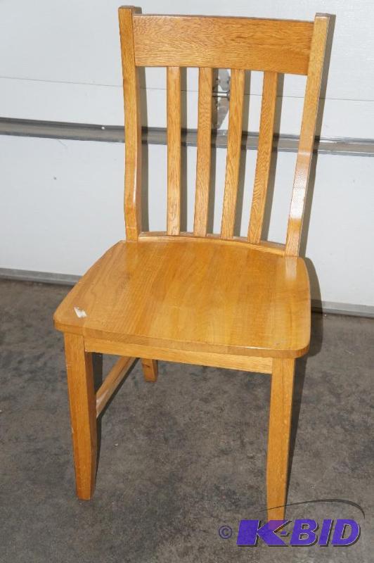 Solid Oak Chair