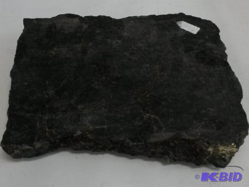 Black Granite Slab with Wood Feet