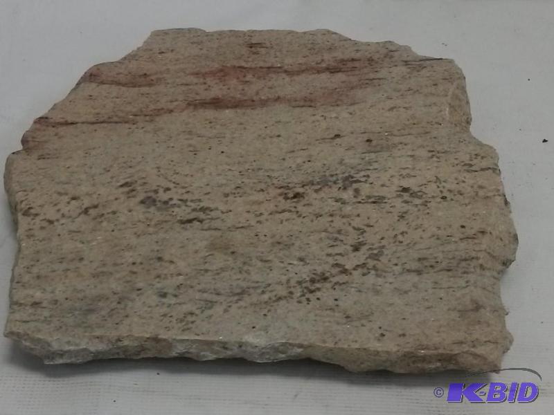 Large Granite Slab with Wood Feet