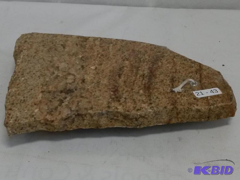 Granite Slab with Candle