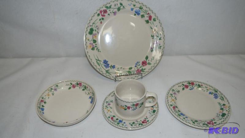 NIB Faberware 20 piece Plate Setting