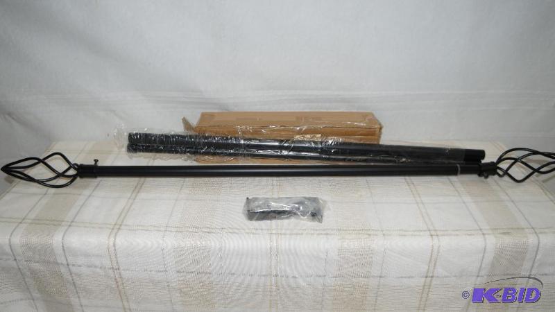 Set of 2 NIB Decorative Curtain Rods