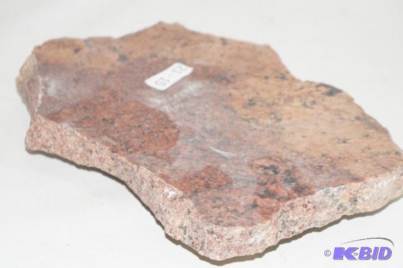 Granite Slab with Wood Feet