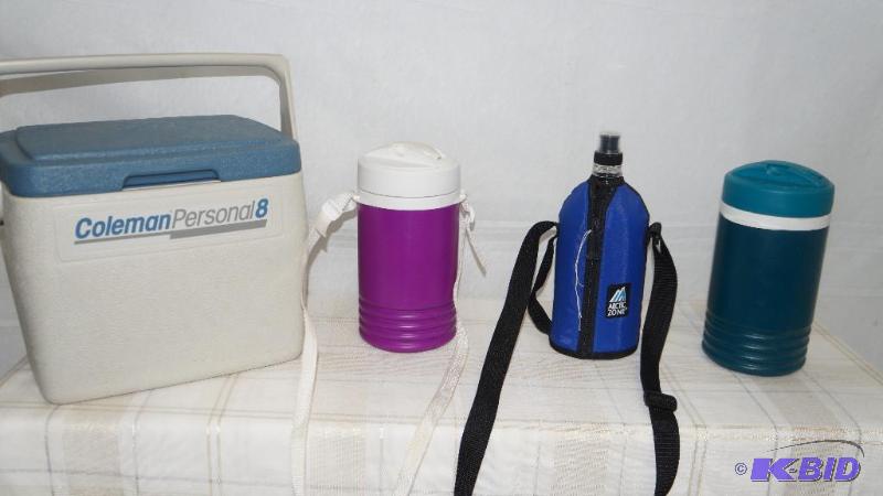 Set of 4 Coolers  Thermoses