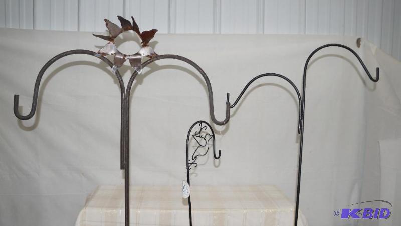 3 Sets of Hanging Flower Pot Shepherd Hooks