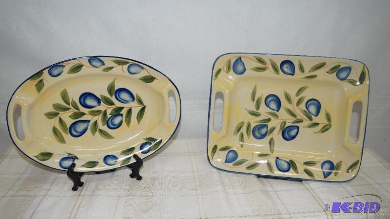 Set of 2 Serving Trays