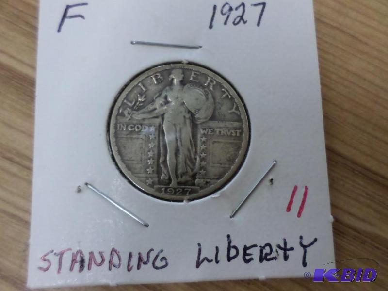 1927 Standing Liberty Quarter F...