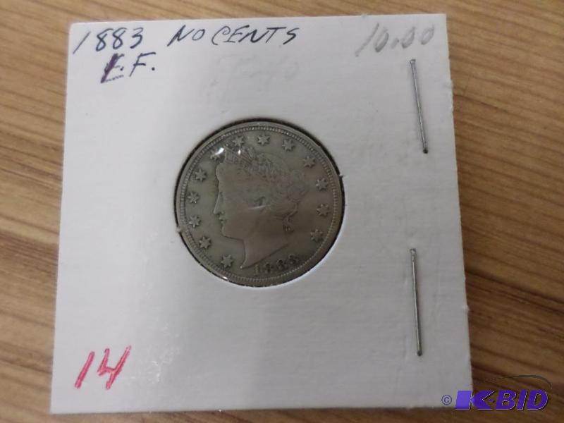 1883 Liberty V Nickel F...
