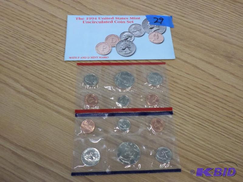 1994 Uncirculated Mint Set...