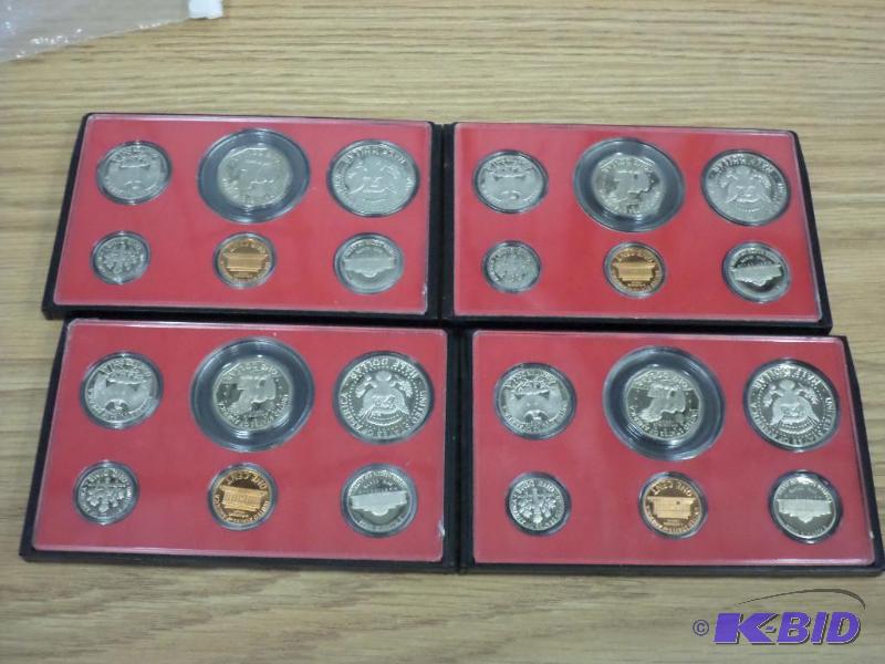 4) 1979 Proof Mint Sets...