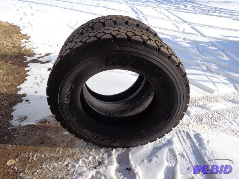 Good Year G164 RTD   11R24.5 Tires with Like ...