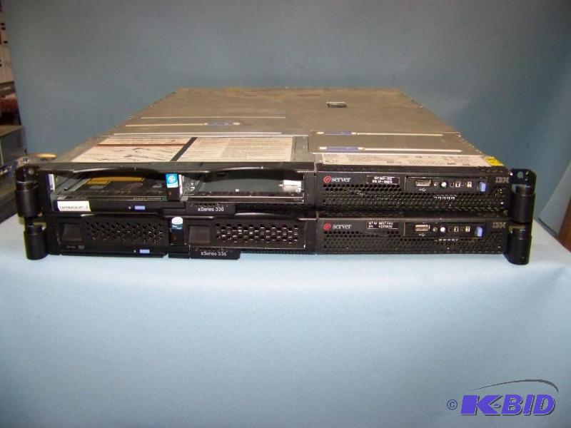 (2) IBM, xSeries, Computer ServersServer Chassis